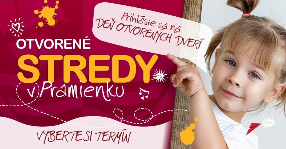 Otvorené stredy v Pramienku