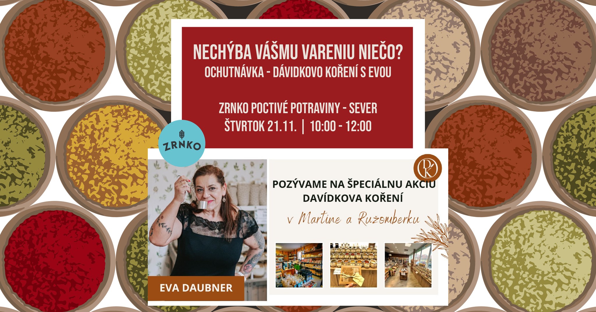 OCHUTNÁVKA s Evou: Dávidkovo Kořéní v Zrnku!