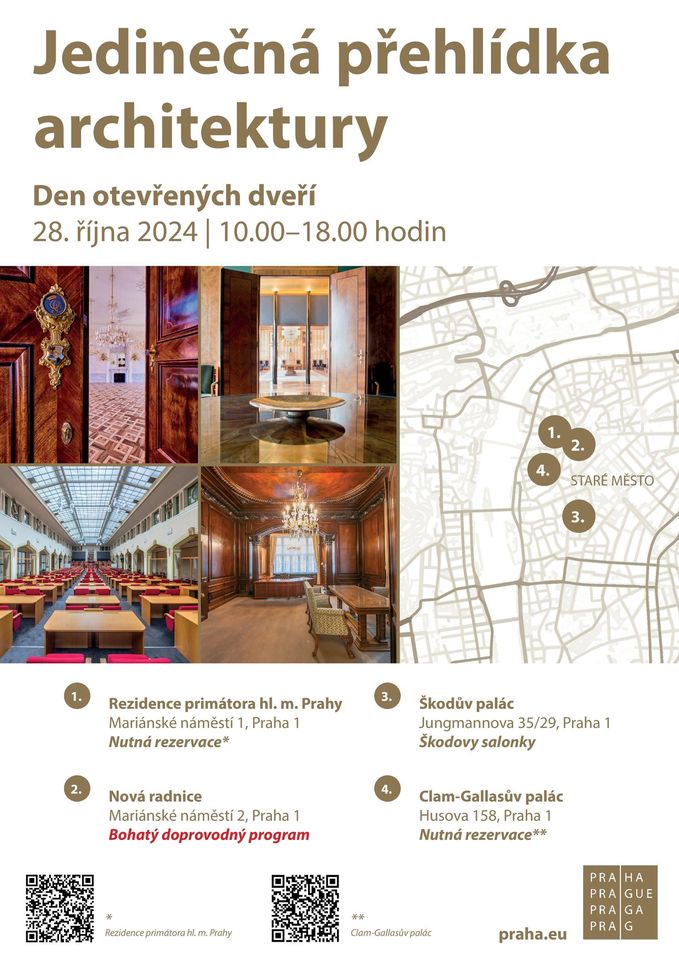 Den otevřených dveří pražského magistrátu 28. října 2024