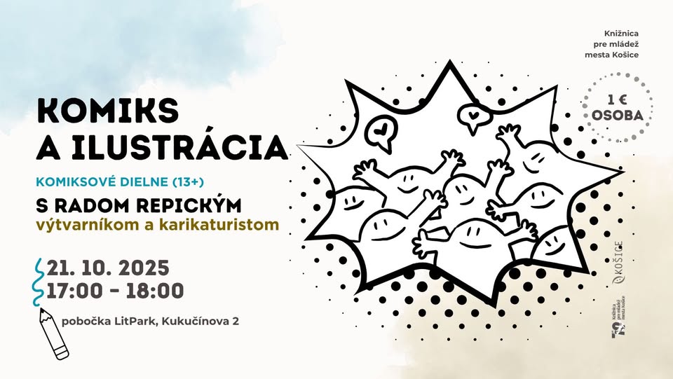 Komiks a ilustrácia – workshop s Radom Repickým