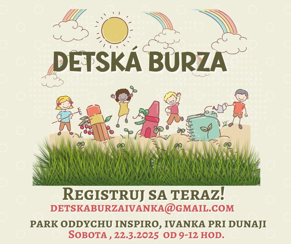 BURZA detských potrieb v Inspiro