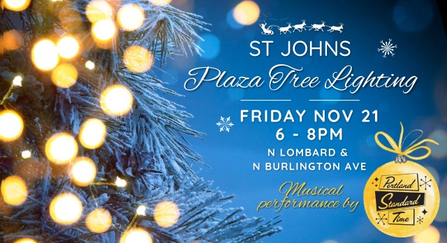 PST at St Johns Tree Lighting