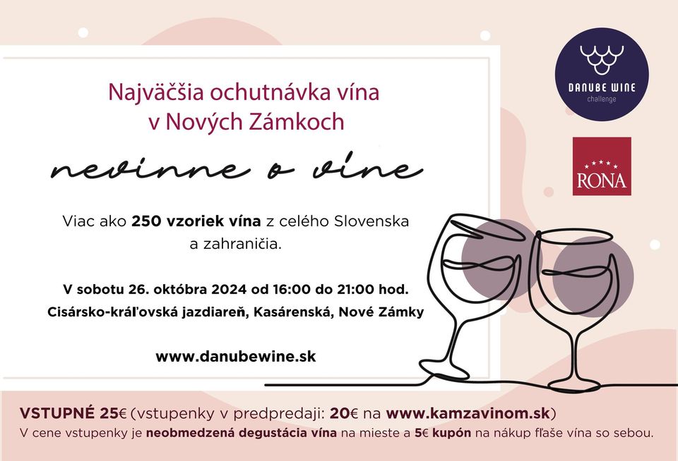 Nevinne o víne v Nových Zámkoch