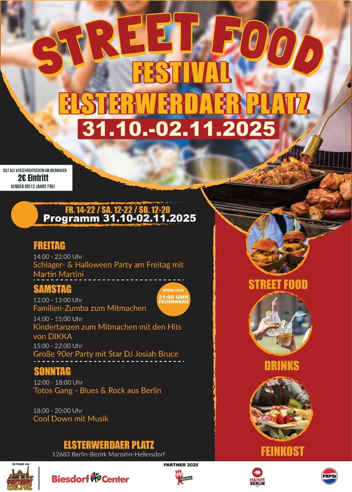 Food Festival Elsterwerdaer Platz