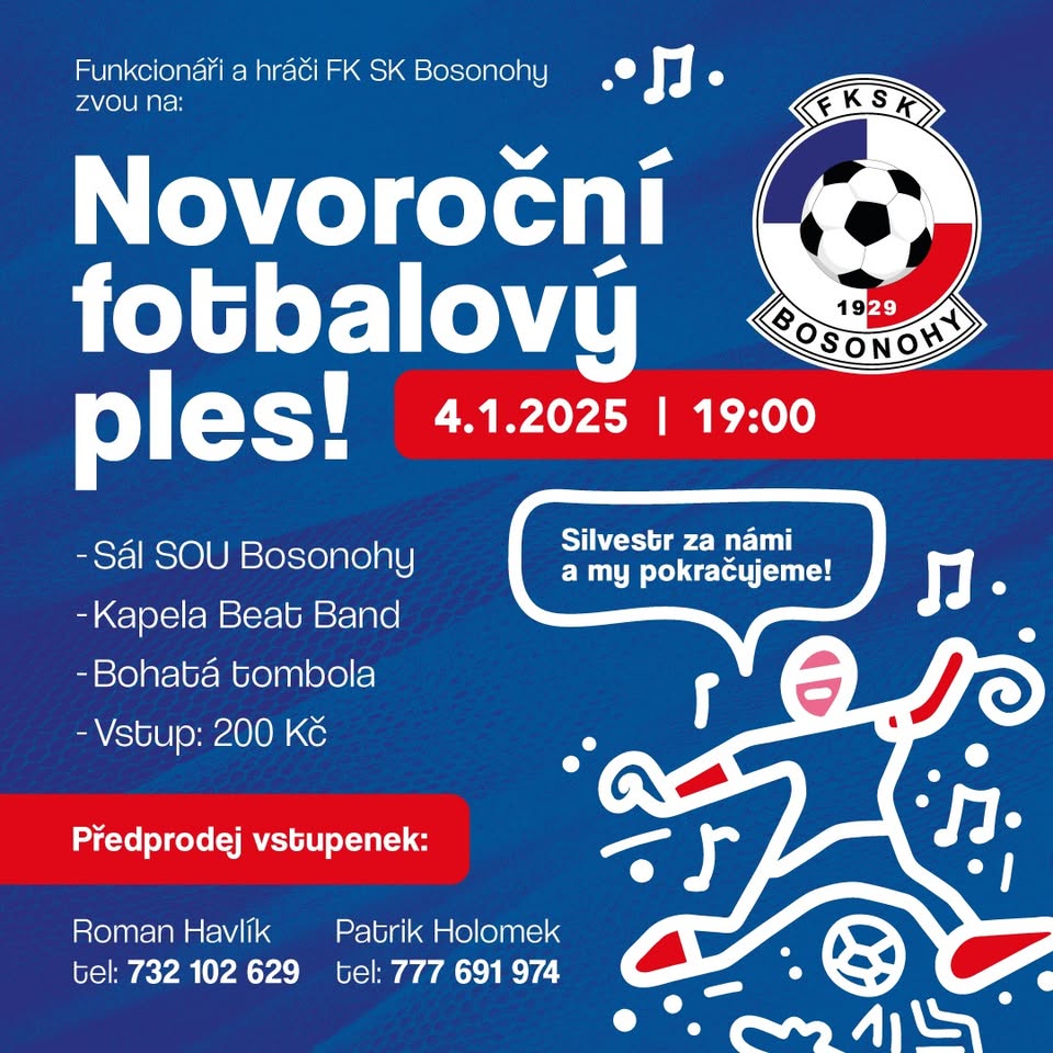 Fotbalový ples FK SK Bosonohy