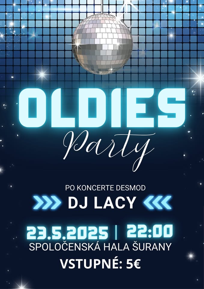 🪩 OLDIES Party po koncerte Desmod!