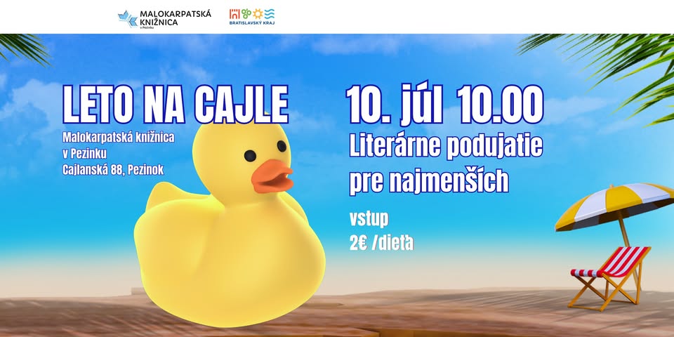 Leto na Cajle: Literárne podujatie pre najmenších