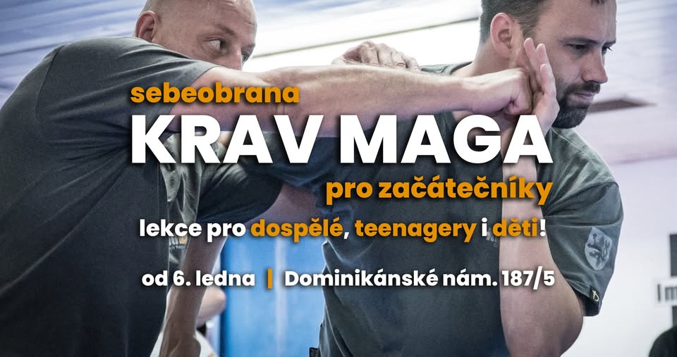 Nábory dospělých i dětí do sebeobrany Krav Maga pro začátečníky v Brně!