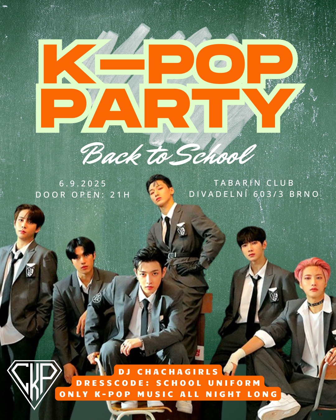 K-POP Party in Brno || Back To School by CKP