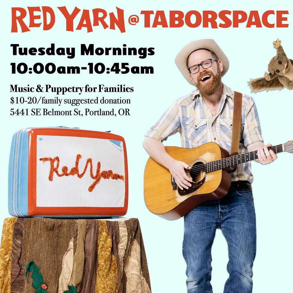 Red Yarn's Tuesday Mornings at Taborspace!