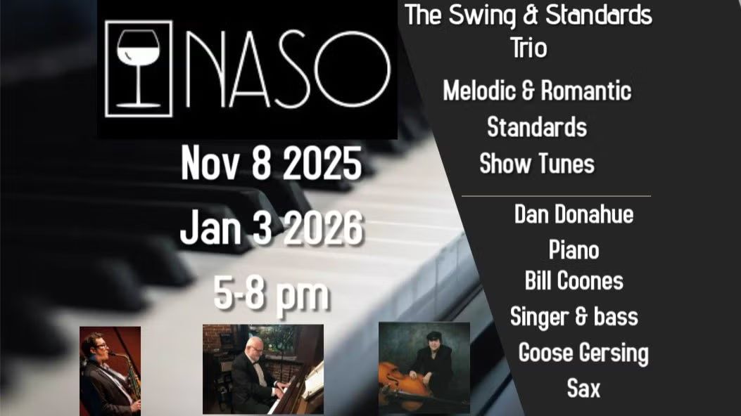 Swing & Standards Trio NASO Wine Bar