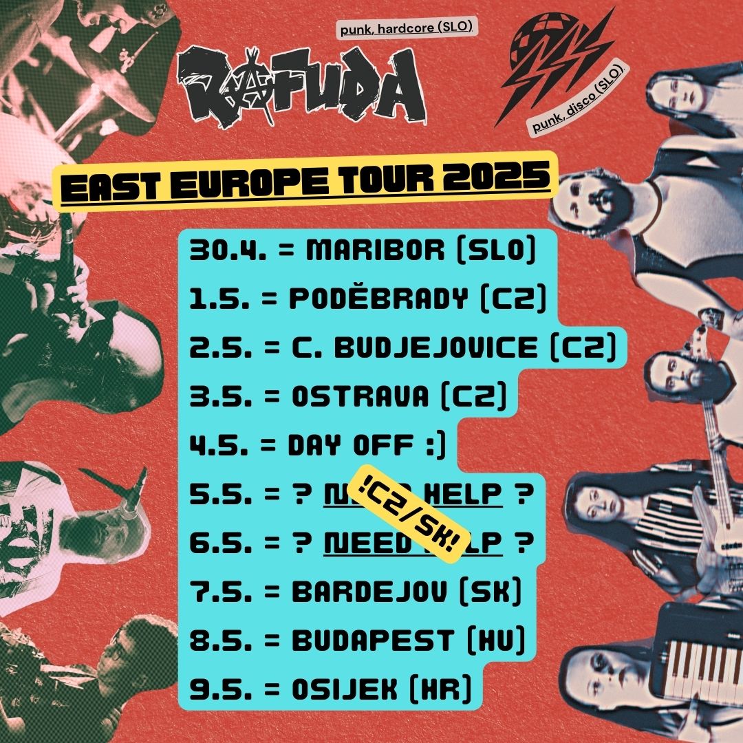 RAFUDA/slo, SSS/slo, NIČITEĽ/sk - koncert