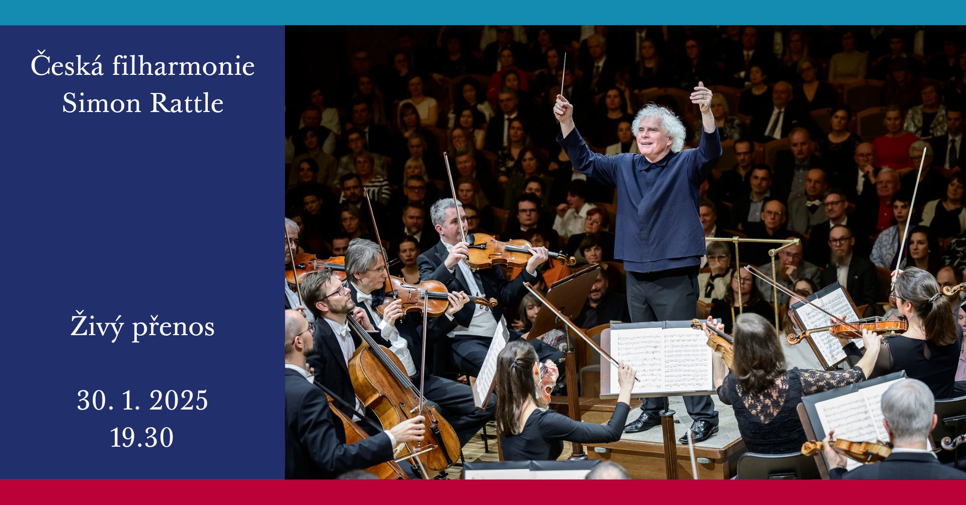 Živý přenos: Dvořák - Slovanské tance (Česká filharmonie & Simon Rattle)