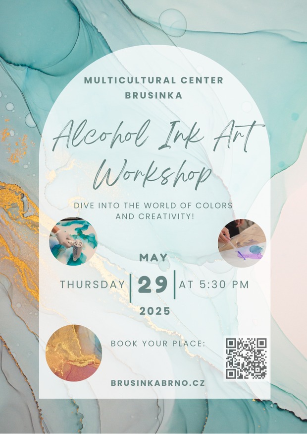 Alcohol Ink Art Workshop: the Freedom of Color