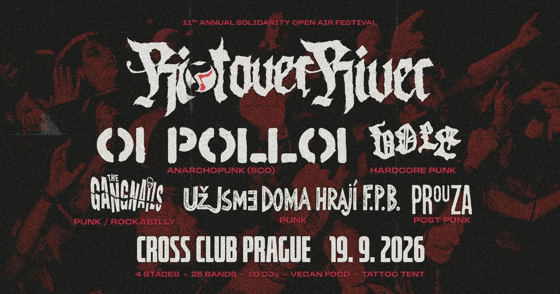 RIOT OVER RIVER 11 -  open air & indoor festival