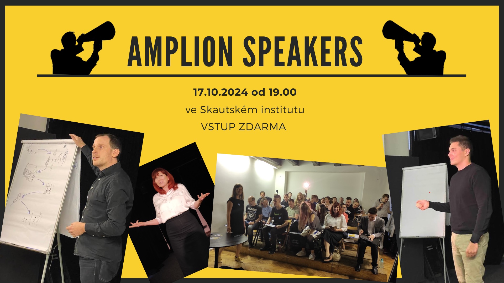 50 odstínů řeči s Amplion Speakers