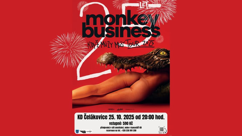 MONKEY BUSINESS - Když múzy mlčí tour 2025