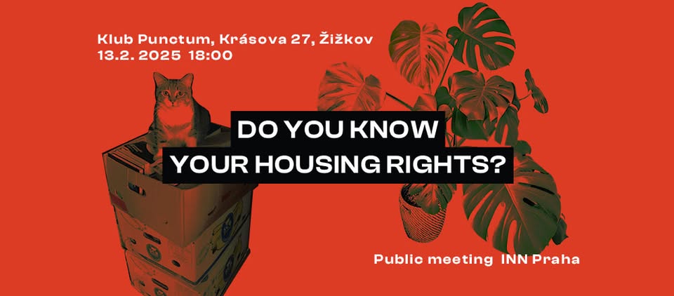 INN Praha: Do You Know Your Housing Rights? HOW TO RENT IN PRAGUE 101 Publishing Event