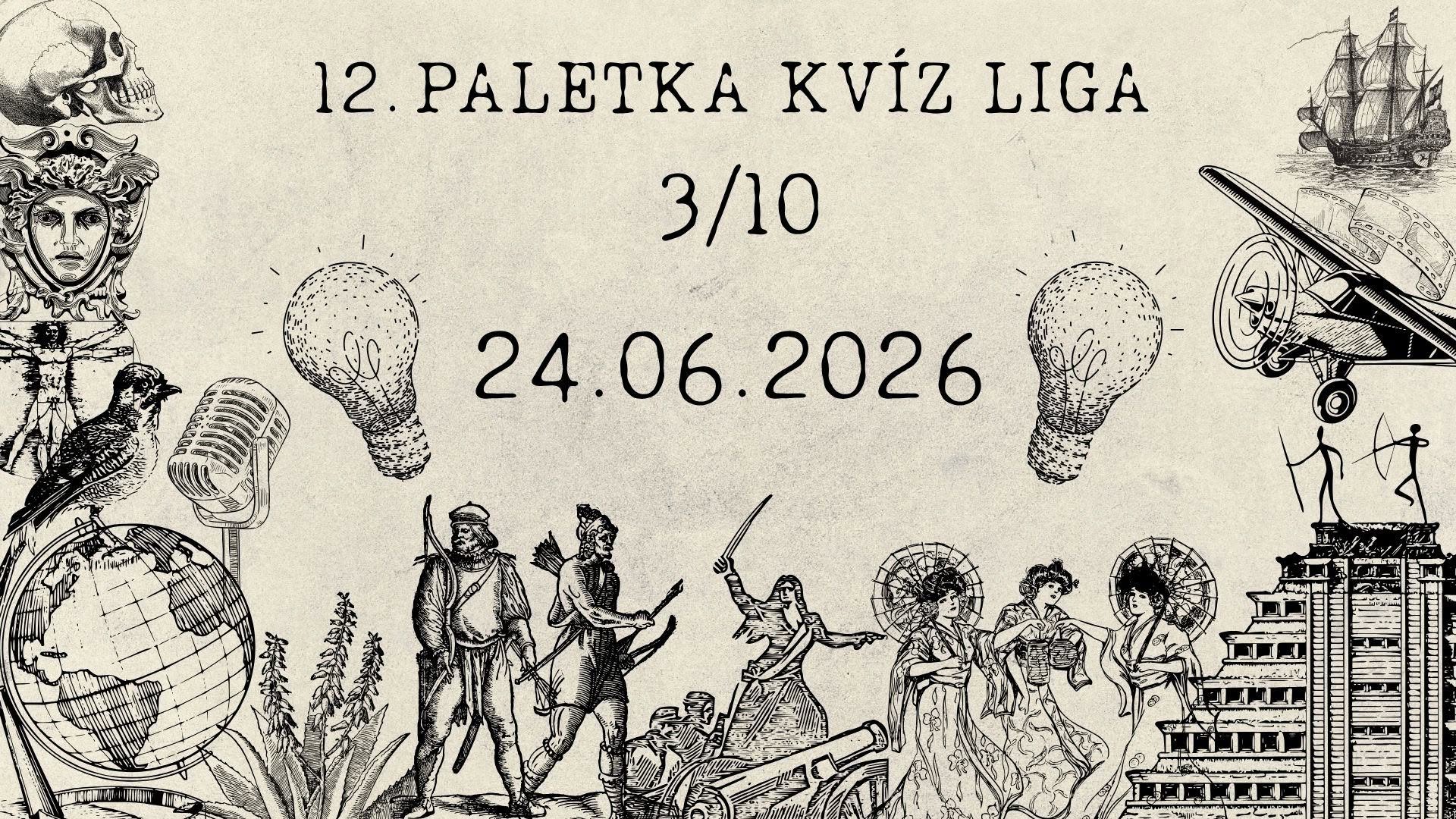 13. Paletka kvíz liga - 3/10