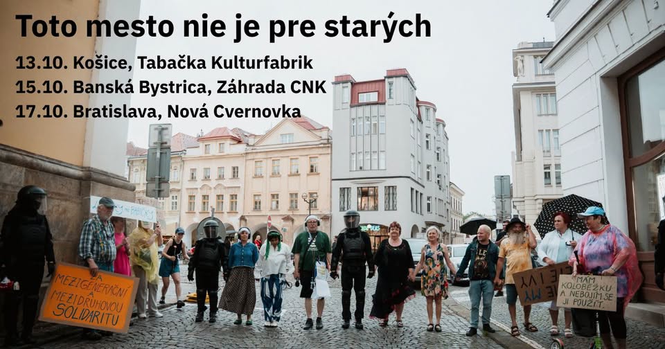 Toto mesto nie je pre starých - Banská Bystrica / Záhrada CNK