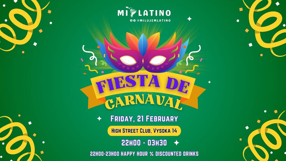 MiLatino Fiesta de Carnaval - 21.02