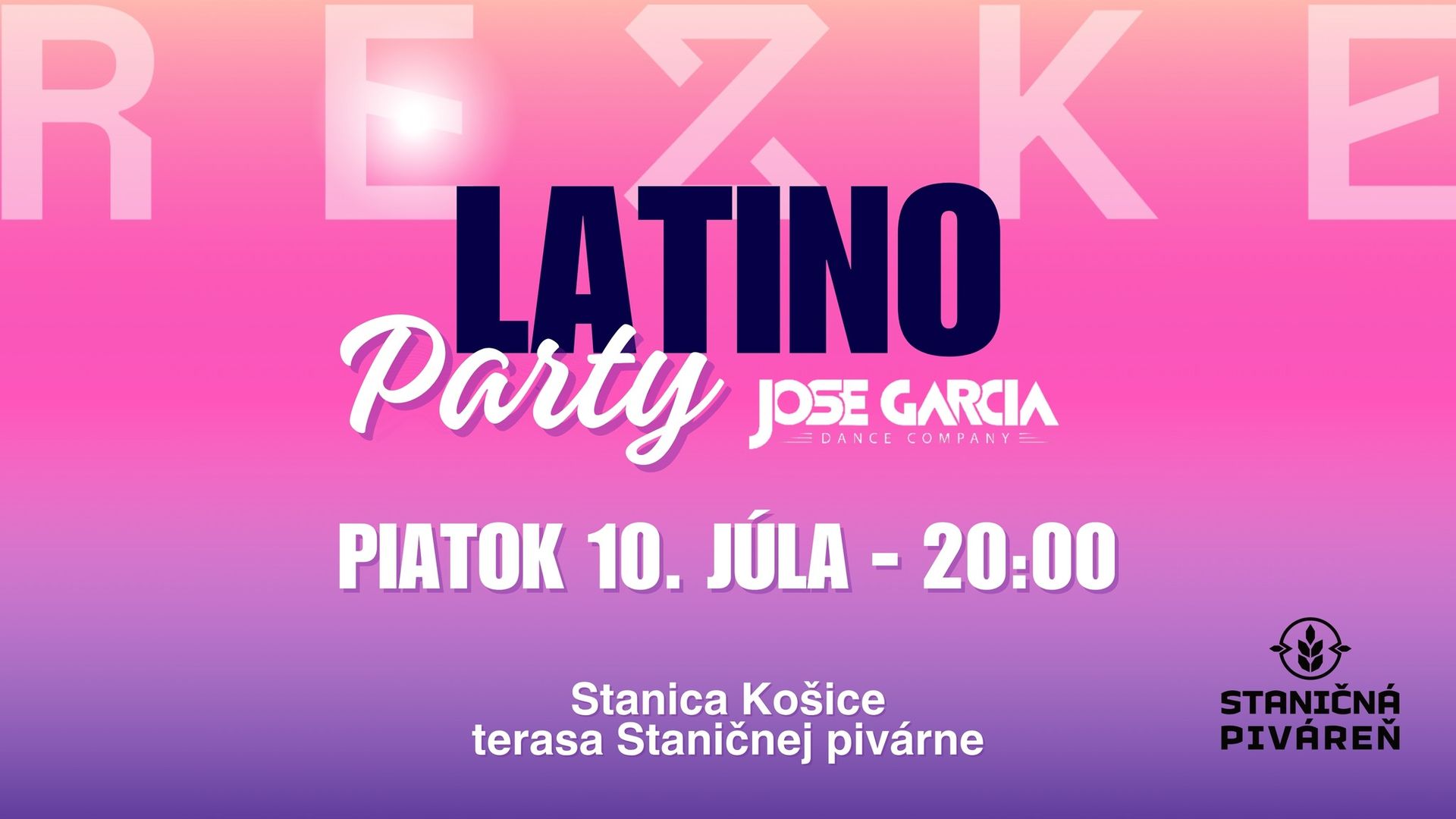 REZKE letná rooftop párty
