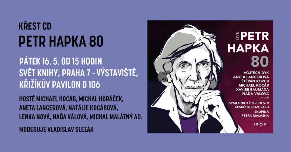 Křest CD Petr Hapka 80