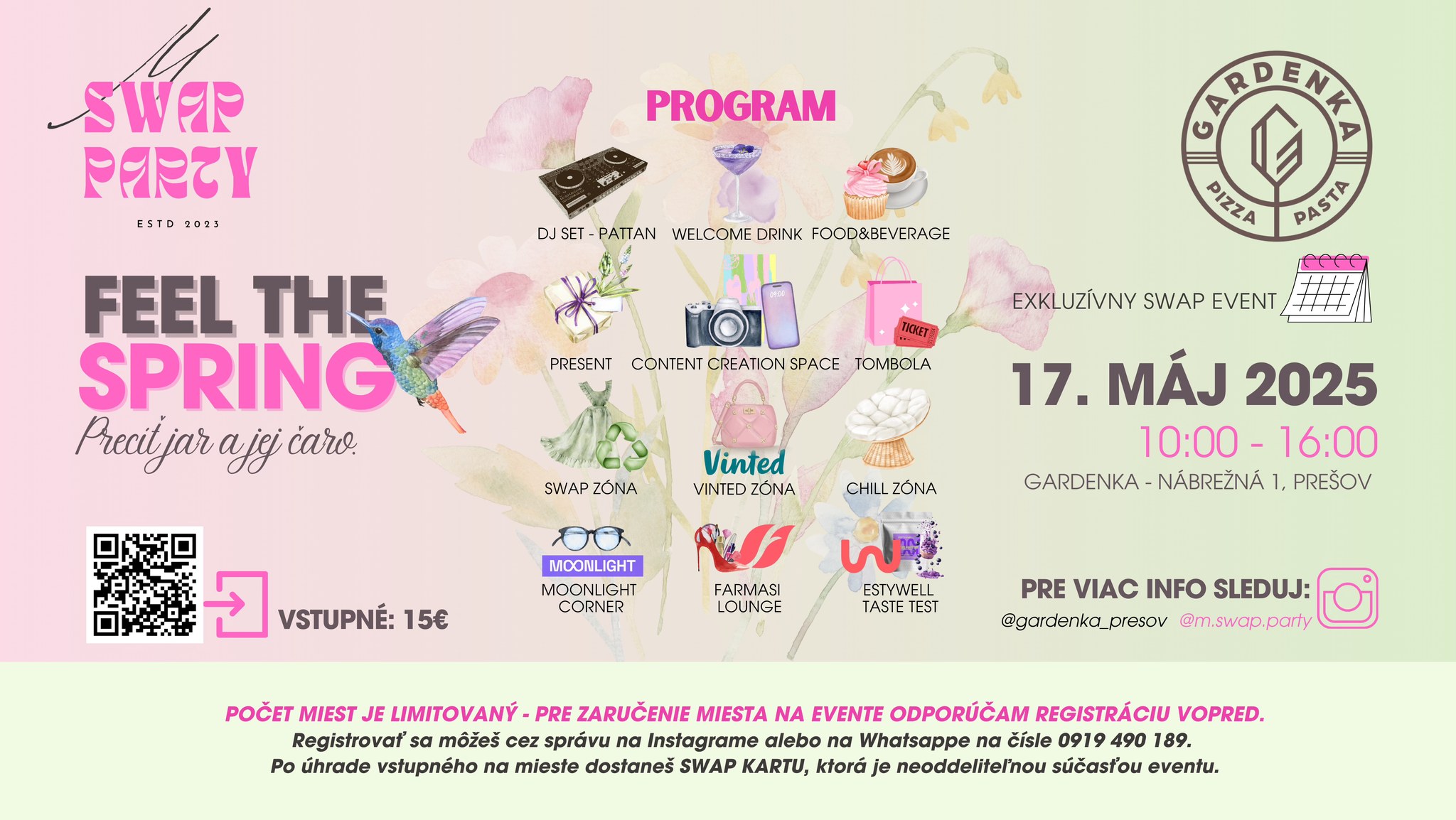 🌸JARNÝ SWAP EVENT v GARDENKE🌿 - FEEL THE SPRING
