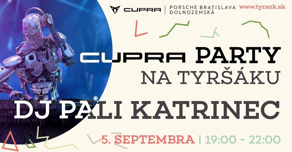 CUPRA párty na Tyršáku 🪩 |5.9.|