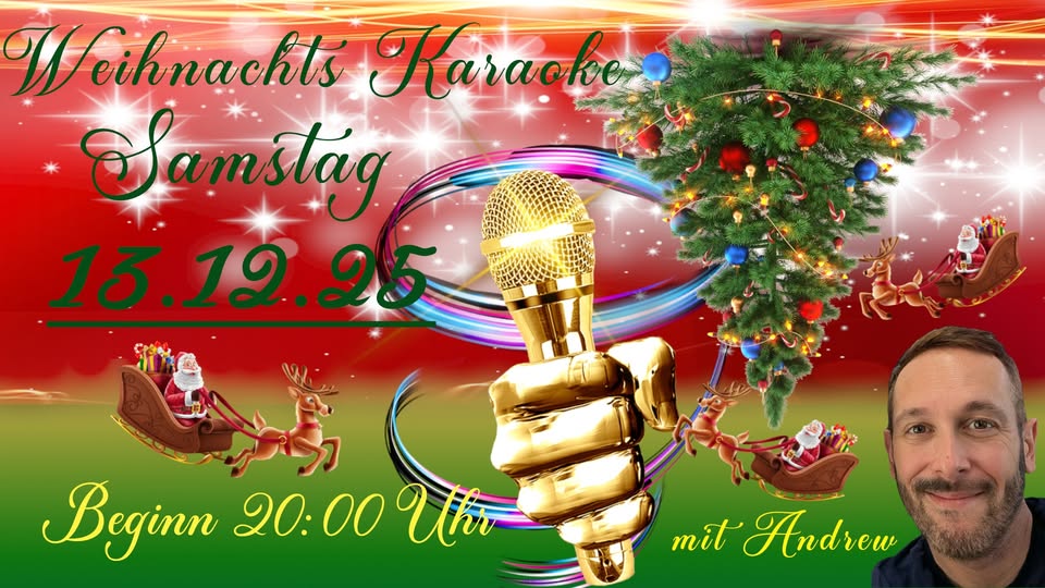🎄✨ Weihnachts-Karaoke im Incognito Showpalast! ✨🎄