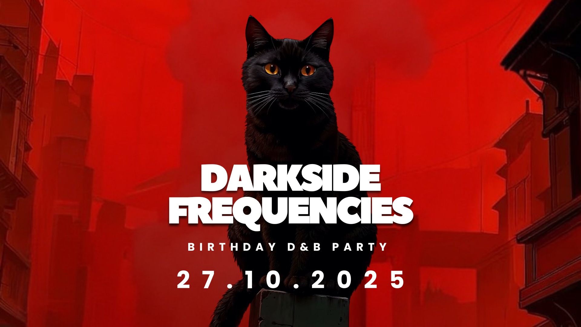 Dark Frequencies Birthday D&B Party - club Perpetuum - 27.10.2025