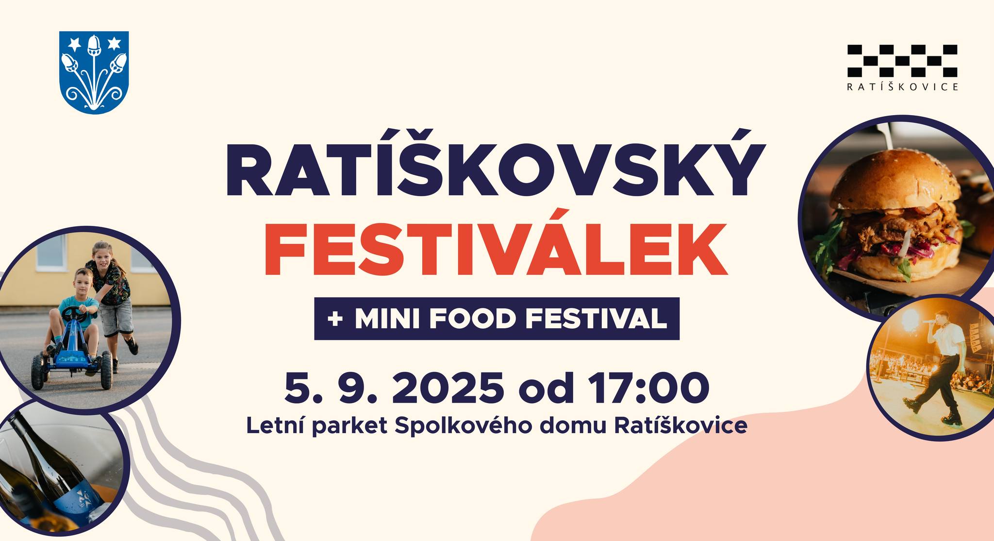 Ratíškovský festiválek + mini food festival 2025