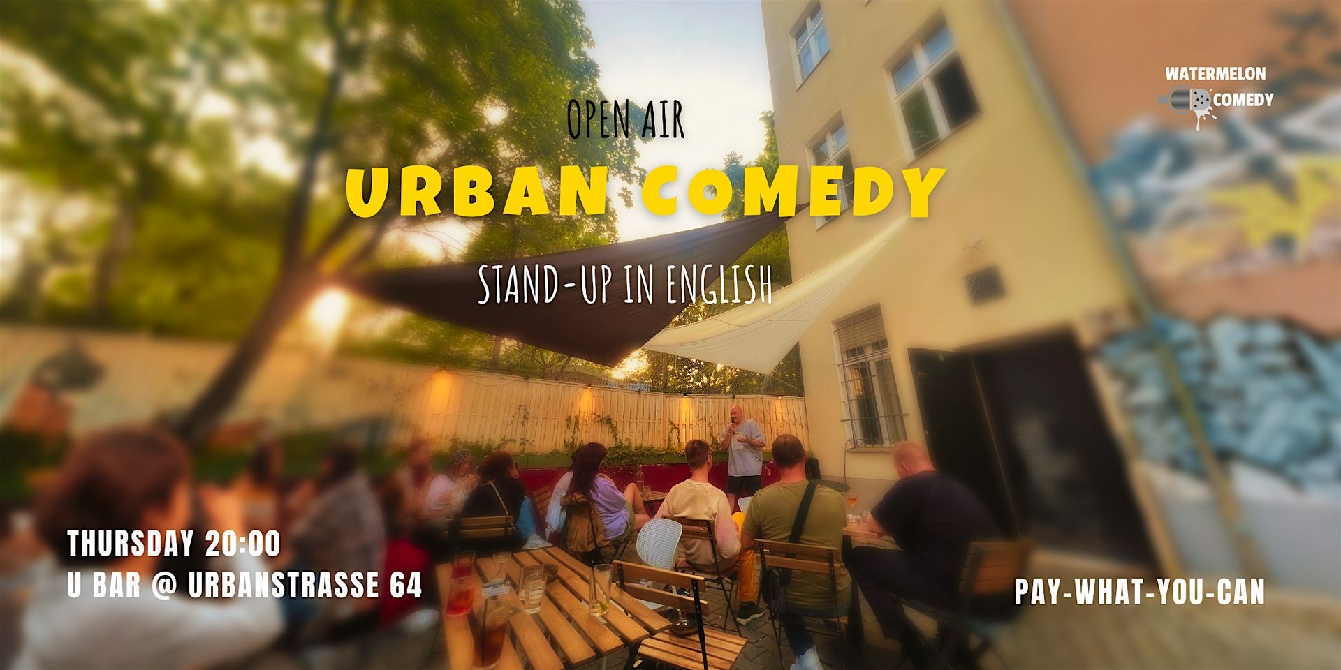 Urban Comedy: Open-Air Stand-Up in English