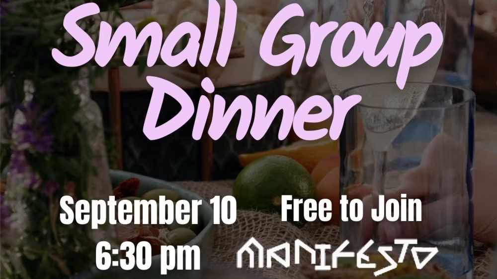 Small Group Dinner @ Manifesto Market (Ladies Only)