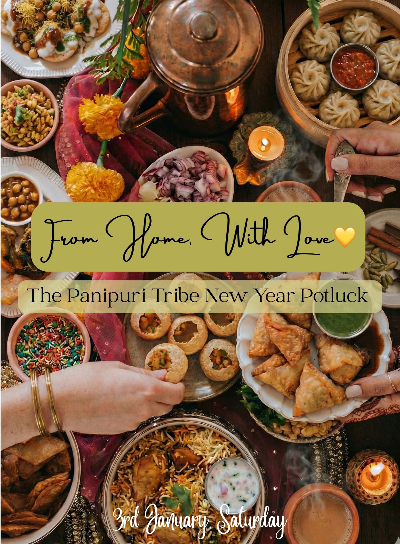 🌸 From Home, With Love 🌸 A New Year Potluck 🤍