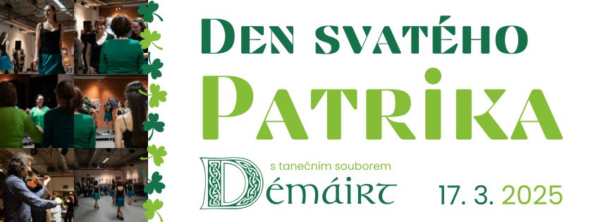 Den svatého Patrika – živá hudba a tancovačka