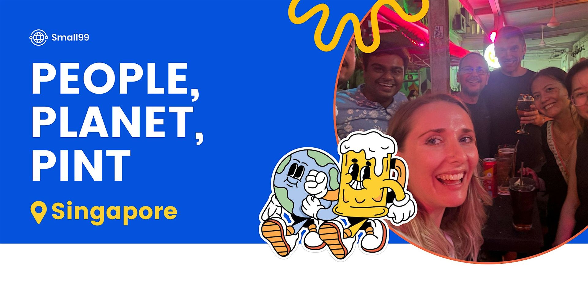 Singapore - Small99's People, Planet, Pint™: Sustainability Meetup