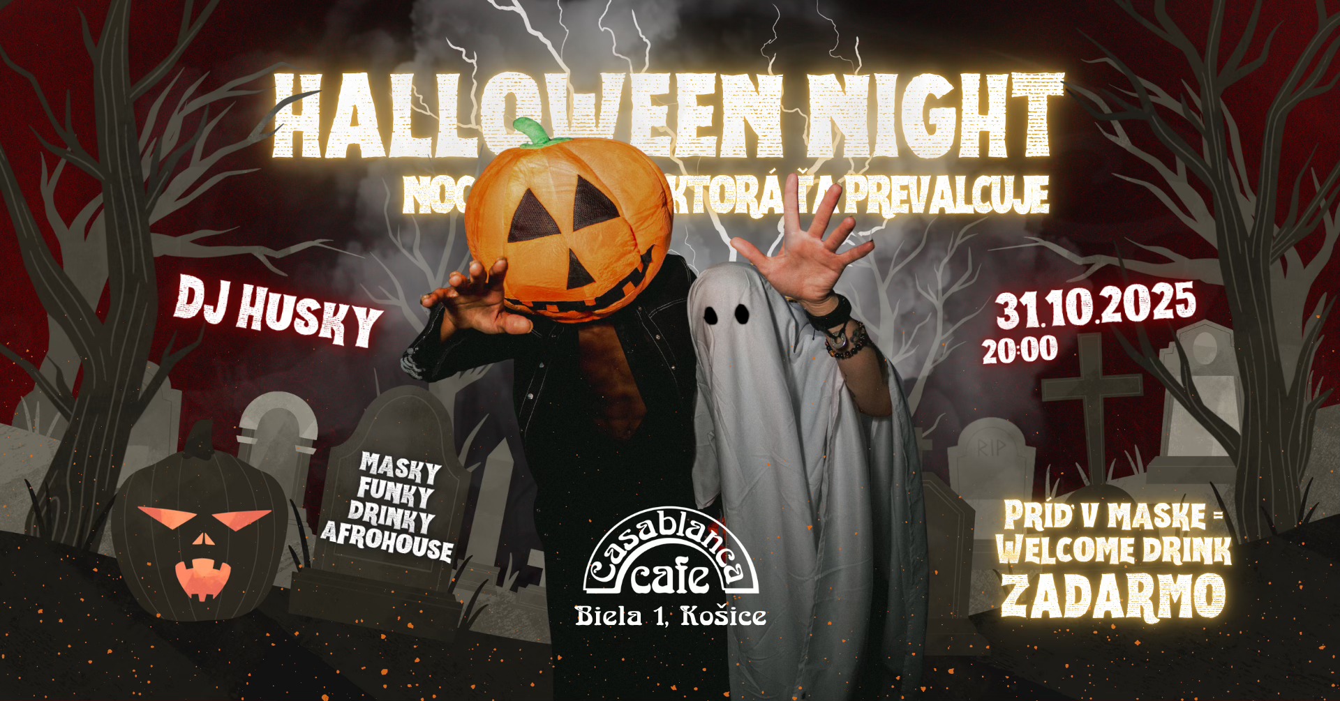 🦇 HALLOWEEN NIGHT – NOC, KTORÁ ŤA PREVALCUJE