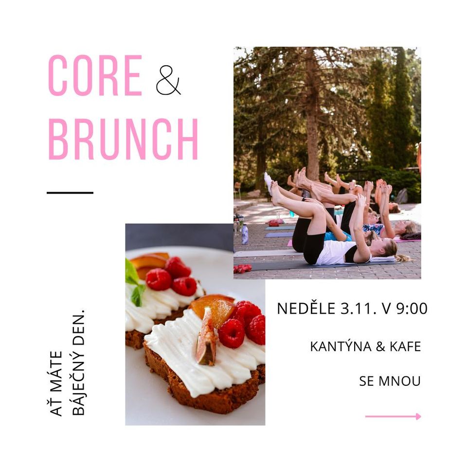 🌟Core & Brunch🌟 - funkční cvičení pro ženy