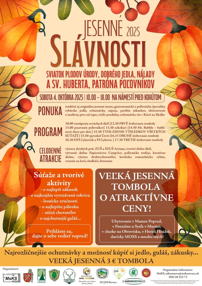JESENNÉ SLÁVNOSTI