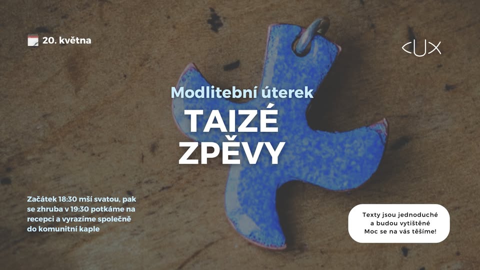 Modlitební Úterek: Taizé zpěvy