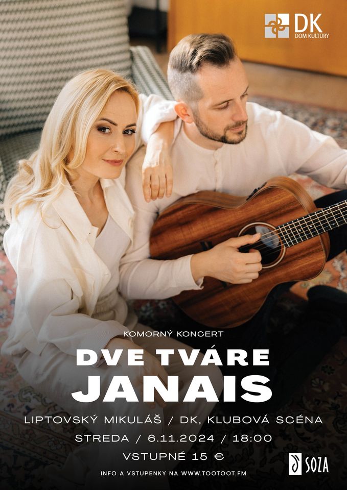 DVE TVÁRE JANAIS - Liptovský Mikuláš