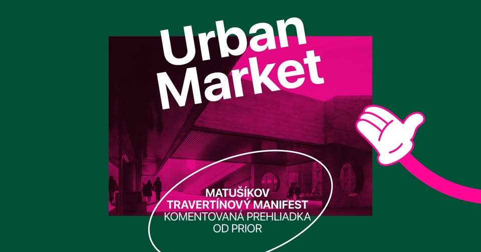 VYPREDANÉ ~ Matušíkov travertínový manifest: Komentovaná prehliadka OD Prior