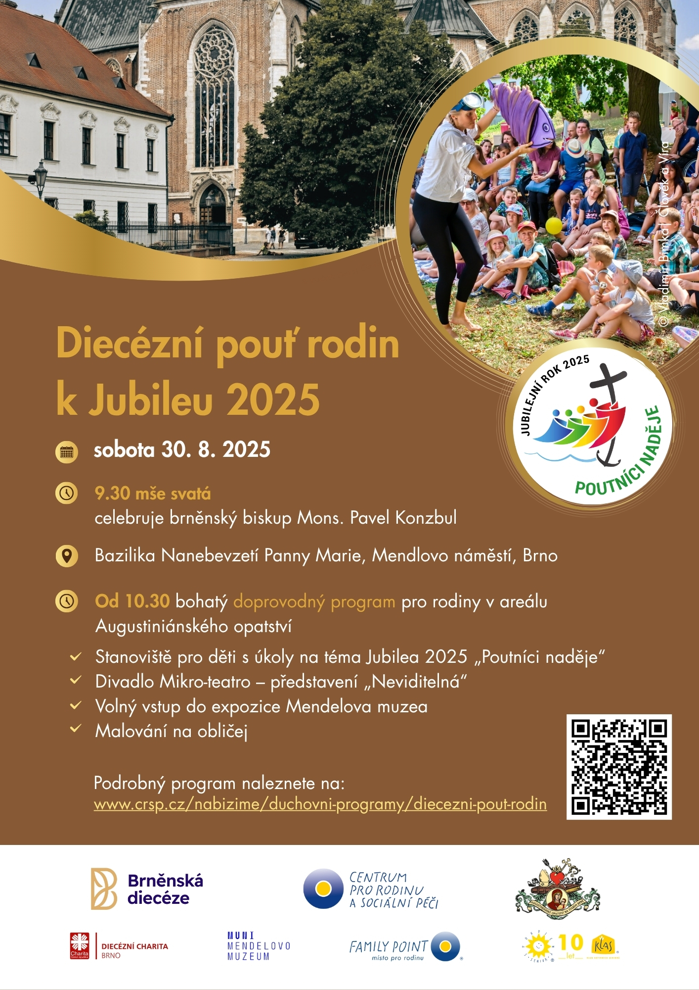 Diecézní pouť rodin k Jubileu 2025