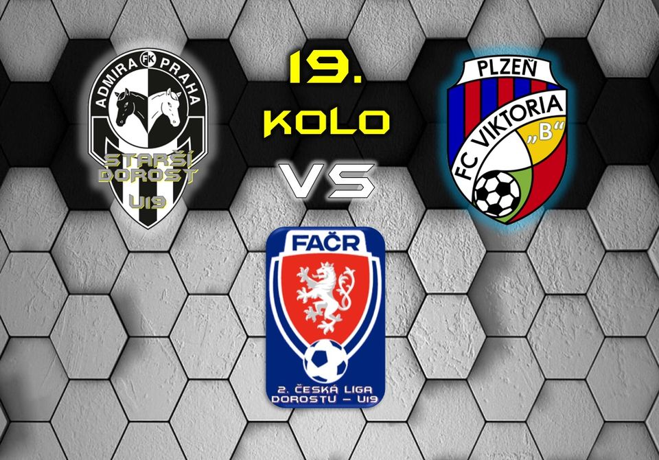 dohrávka 19.kolo ČLD-U19 ⚽️ 𝗙𝗞 𝗔𝗗𝗠𝗜𝗥𝗔 𝗣𝗥𝗔𝗛𝗔 "🅰️"🆚 "🅱️"