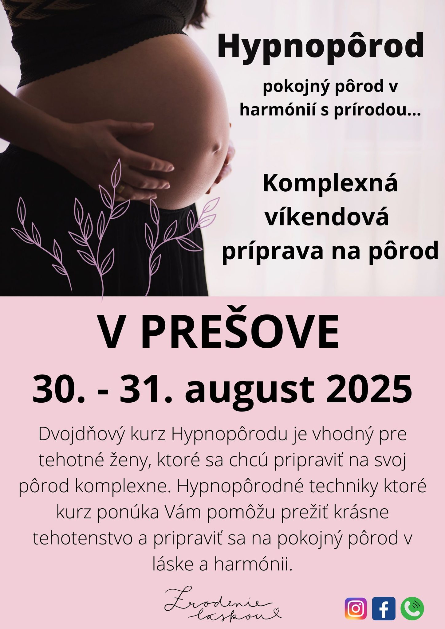 Príprava na porod - komplexná celovíkendova