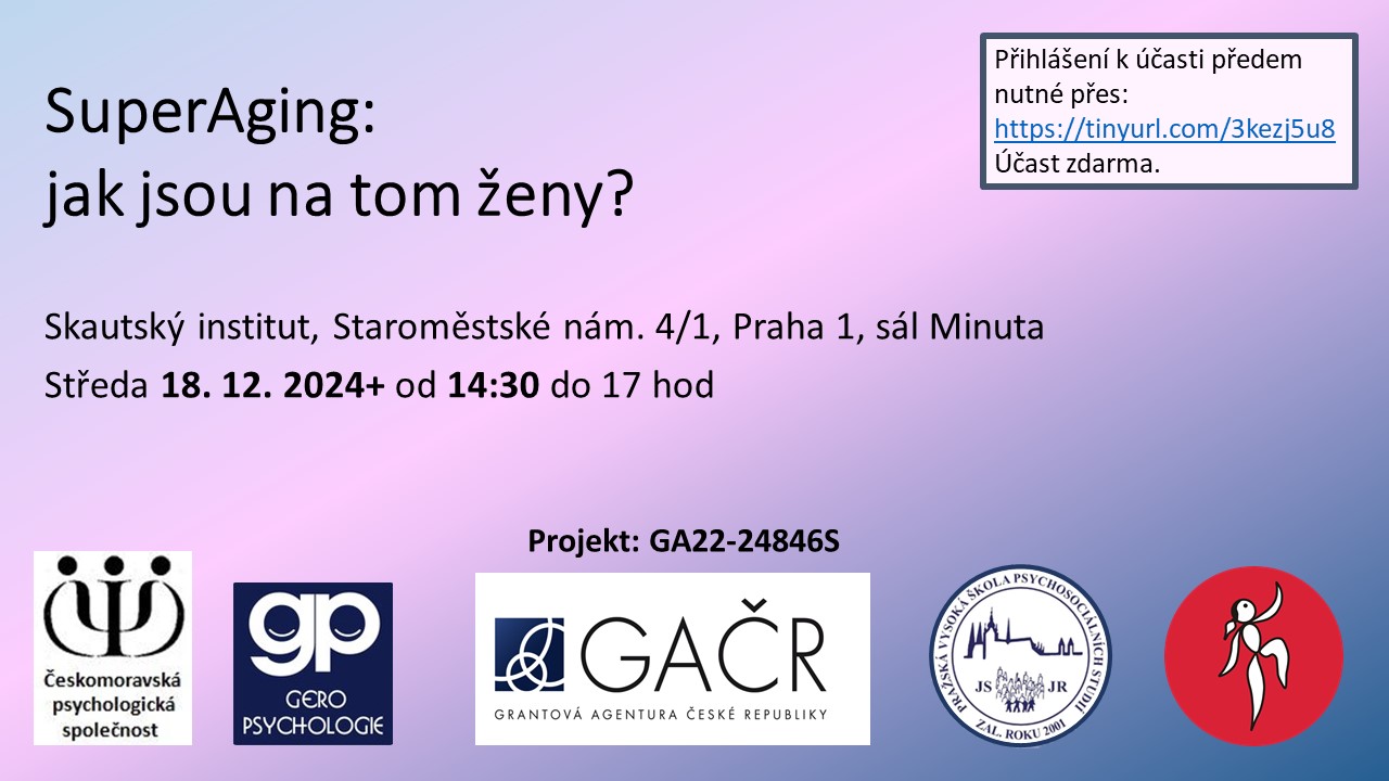 SuperAging: jak jsou na tom ženy?