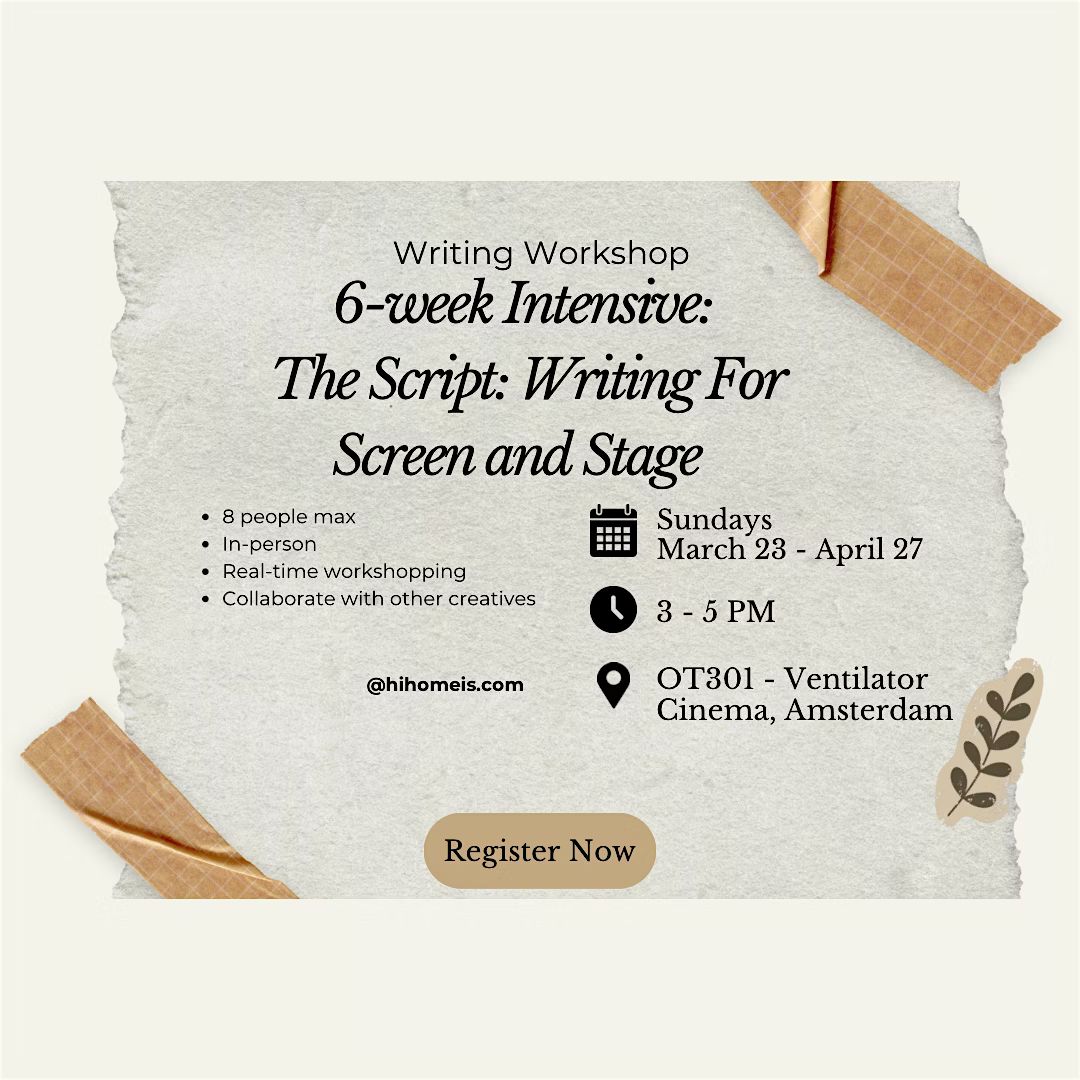 The Script: Writing for Screen and Stage