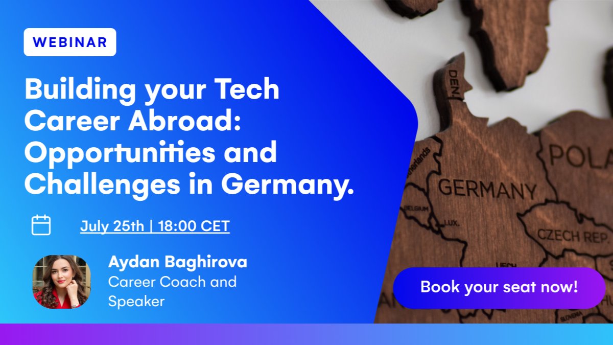 (ON-DEMAND) Building Your Career Abroad: Opportunities and Challenges in Germany