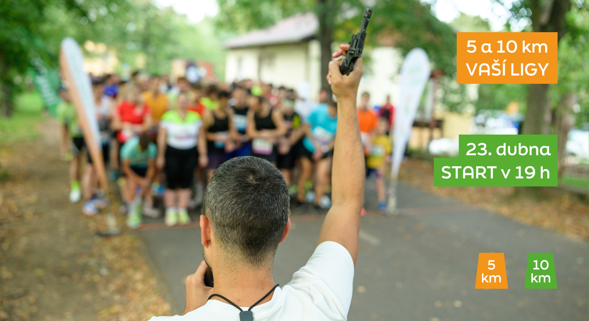 5 a 10 km VAŠÍ LIGY - dubnový závod